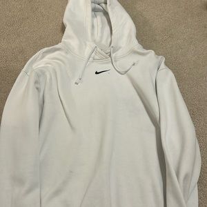 white nike hoodie